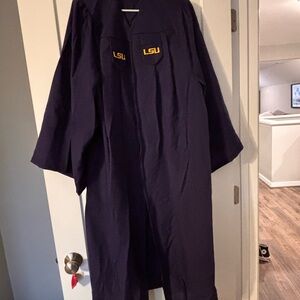 LSU OAK HALL Official Purple Grad Gown 5’6”-5’8”